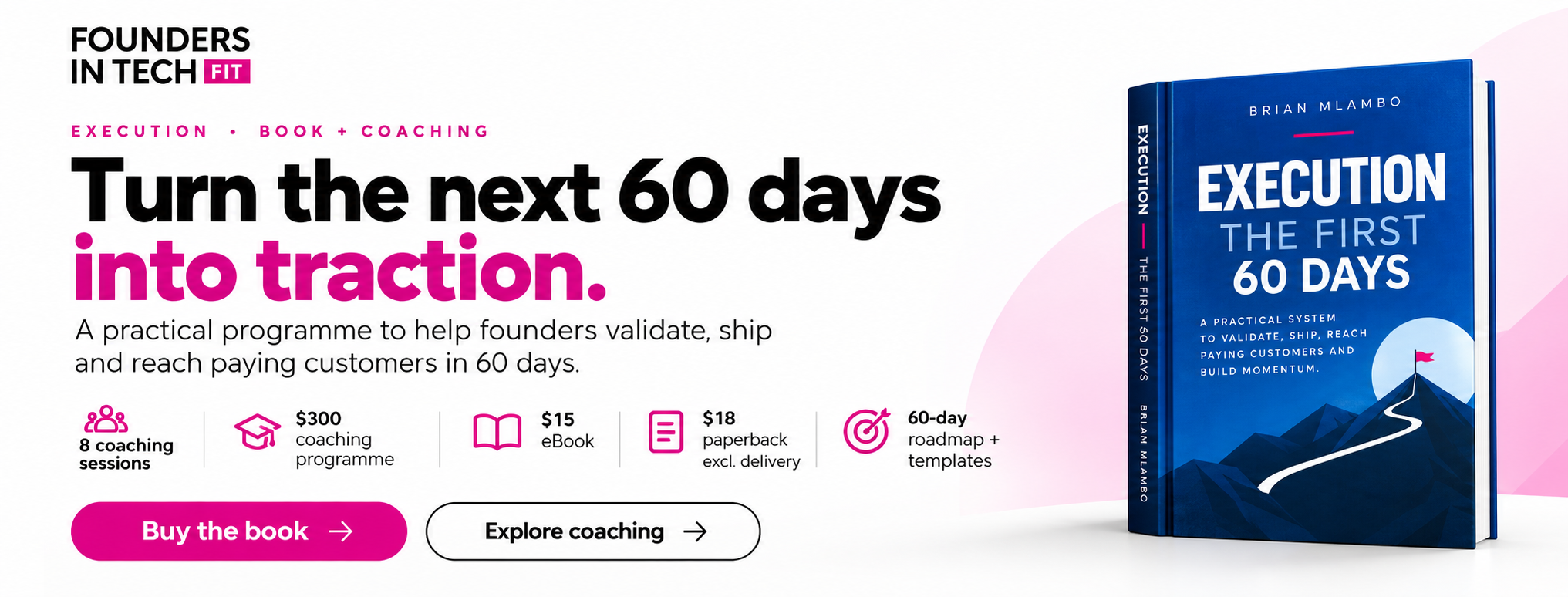 Execution: The First 60 Days promotional banner
